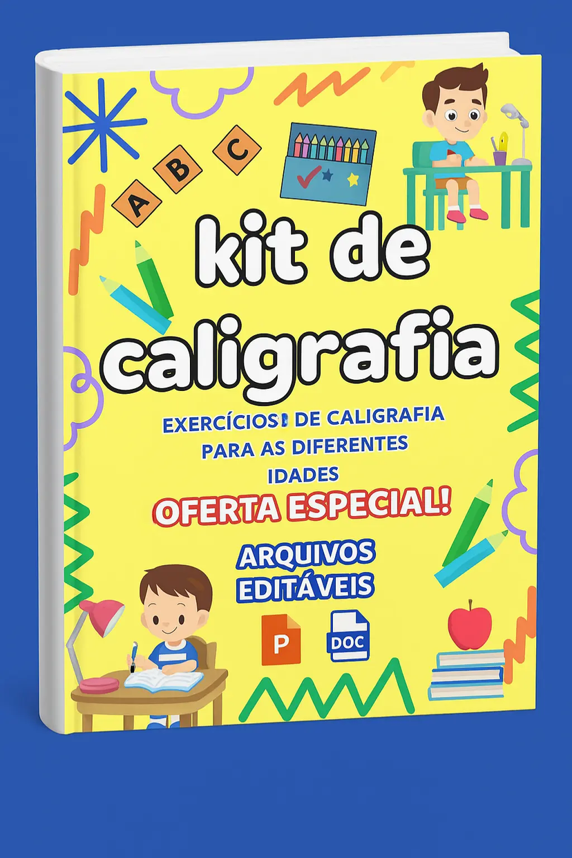 Cover of the calligraphy kit bonus.